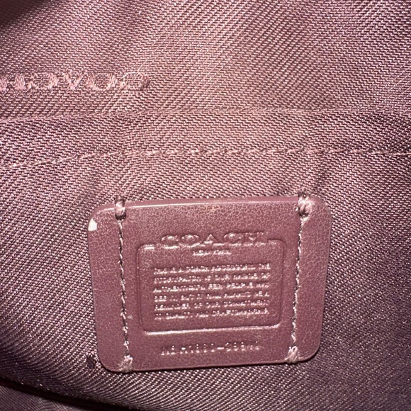 Coach Metallic Silver Crossbody Bag - Picture 8 of 12